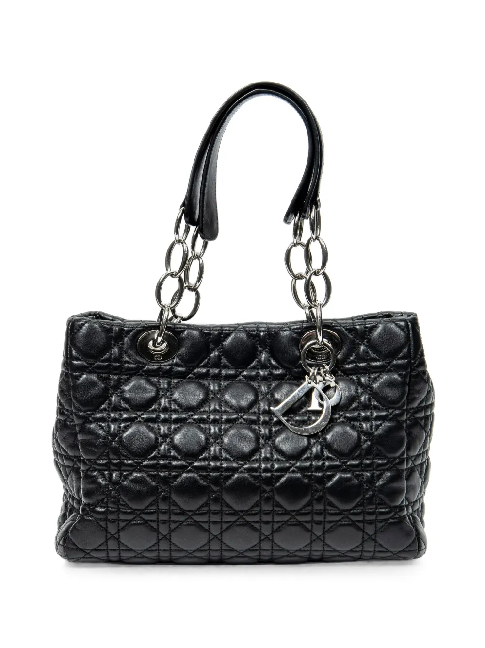 Christian Dior Pre-Owned Cannage Soft tote bag - Black