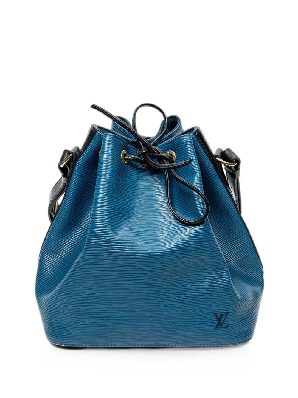 Louis Vuitton Pre-Owned PM Noe leather bucket bag - Blue