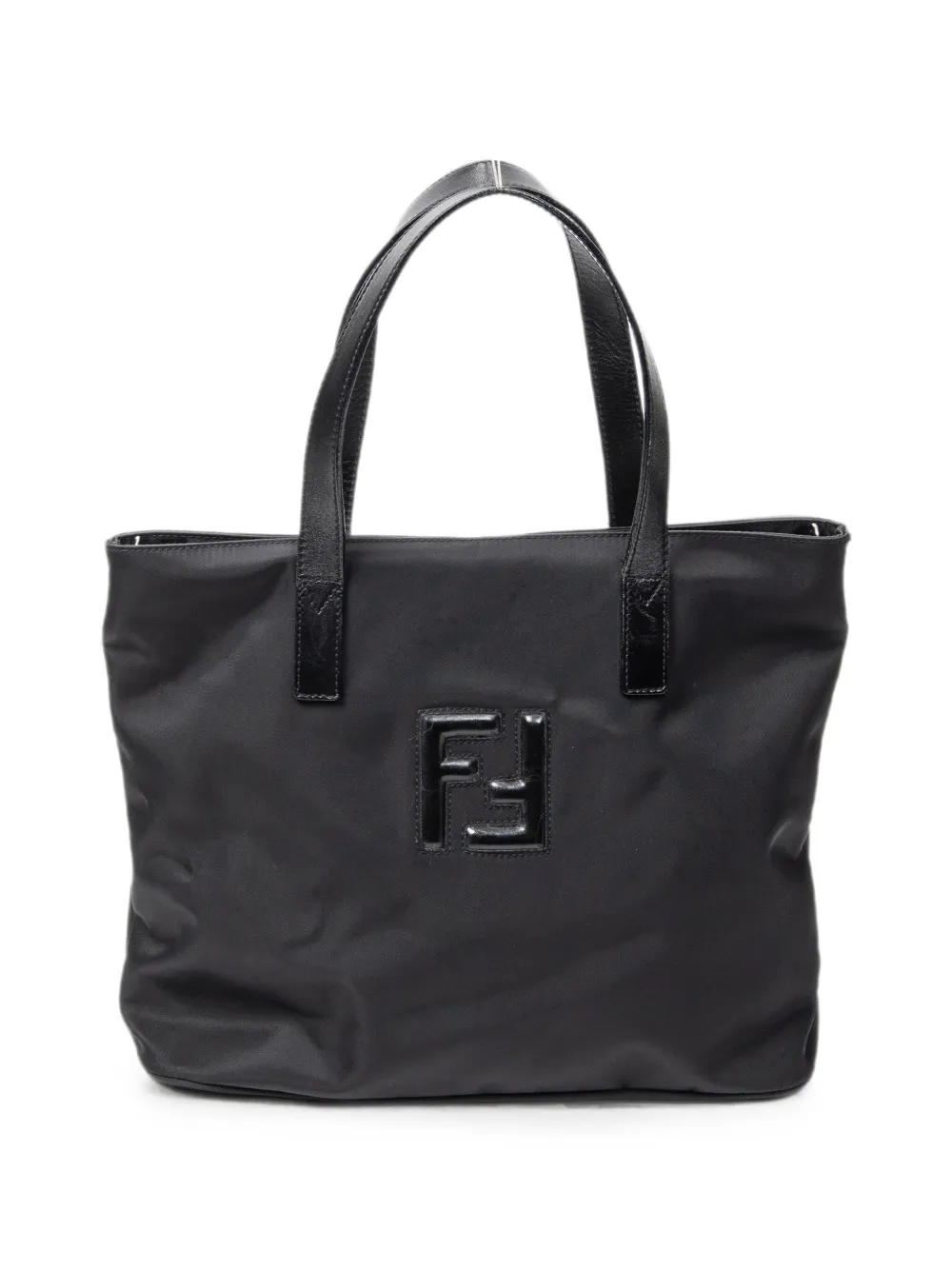 Fendi Pre-Owned FF logo tote bag - Black