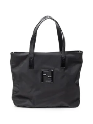 Fendi Pre-Owned 2010s ズッキーノ FFロゴ ハンドバッグ | ブラック