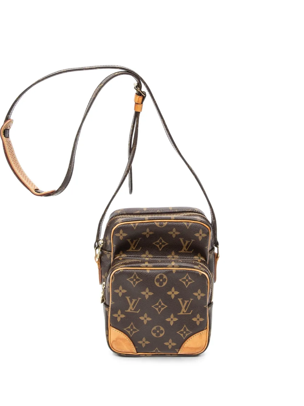 Louis Vuitton Pre-Owned PM Amazone monogram-pattern shoulder bag - Brown