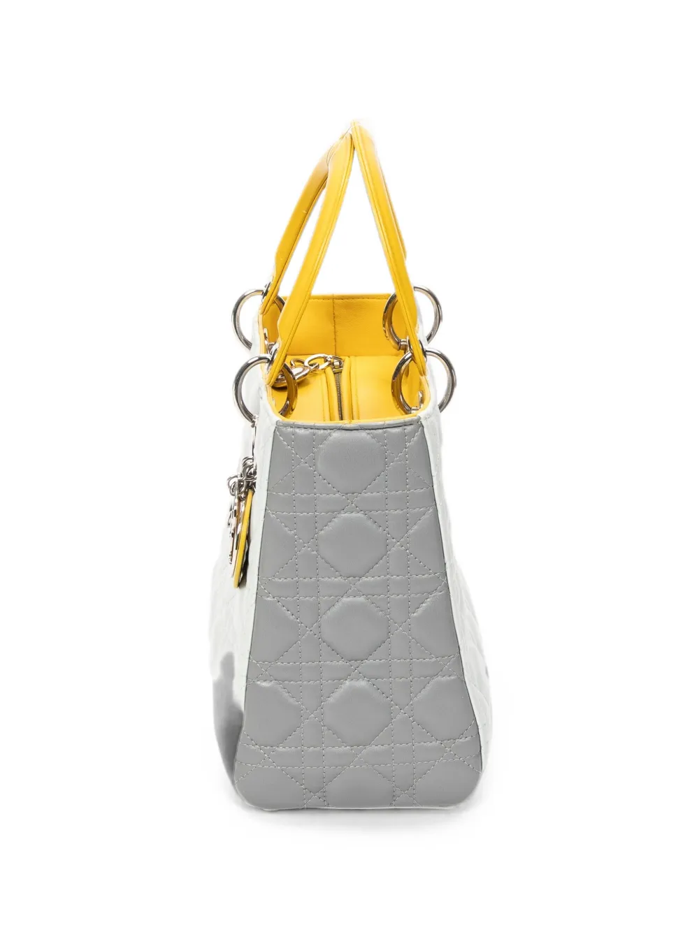 Christian Dior Pre-Owned Lady Dior shopper Wit