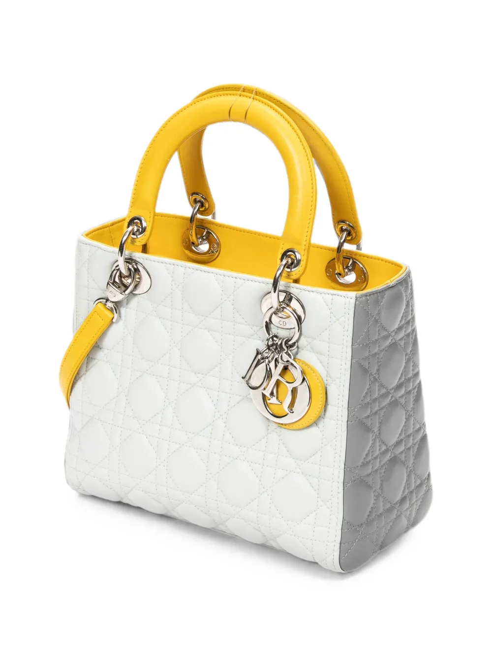 Christian Dior Pre-Owned Lady Dior shopper Wit