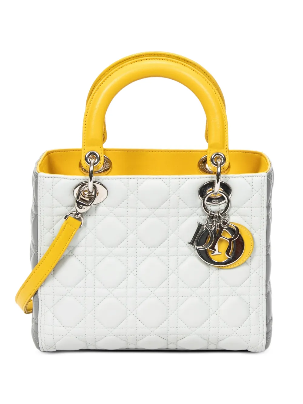 Christian Dior Pre-Owned Lady Dior tote bag - Weiß