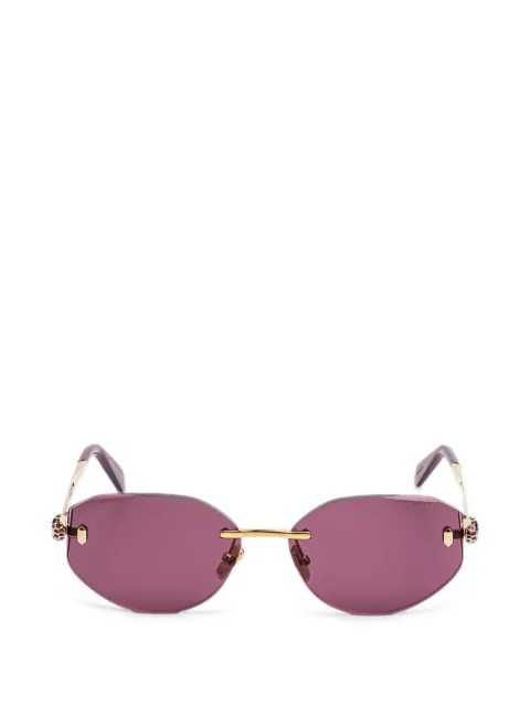 Bvlgari Serpenti geometric-frame sunglasses