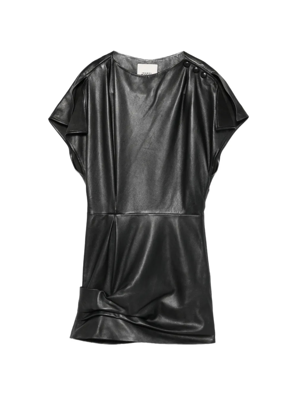 ISABEL MARANT Alia leather mini dress