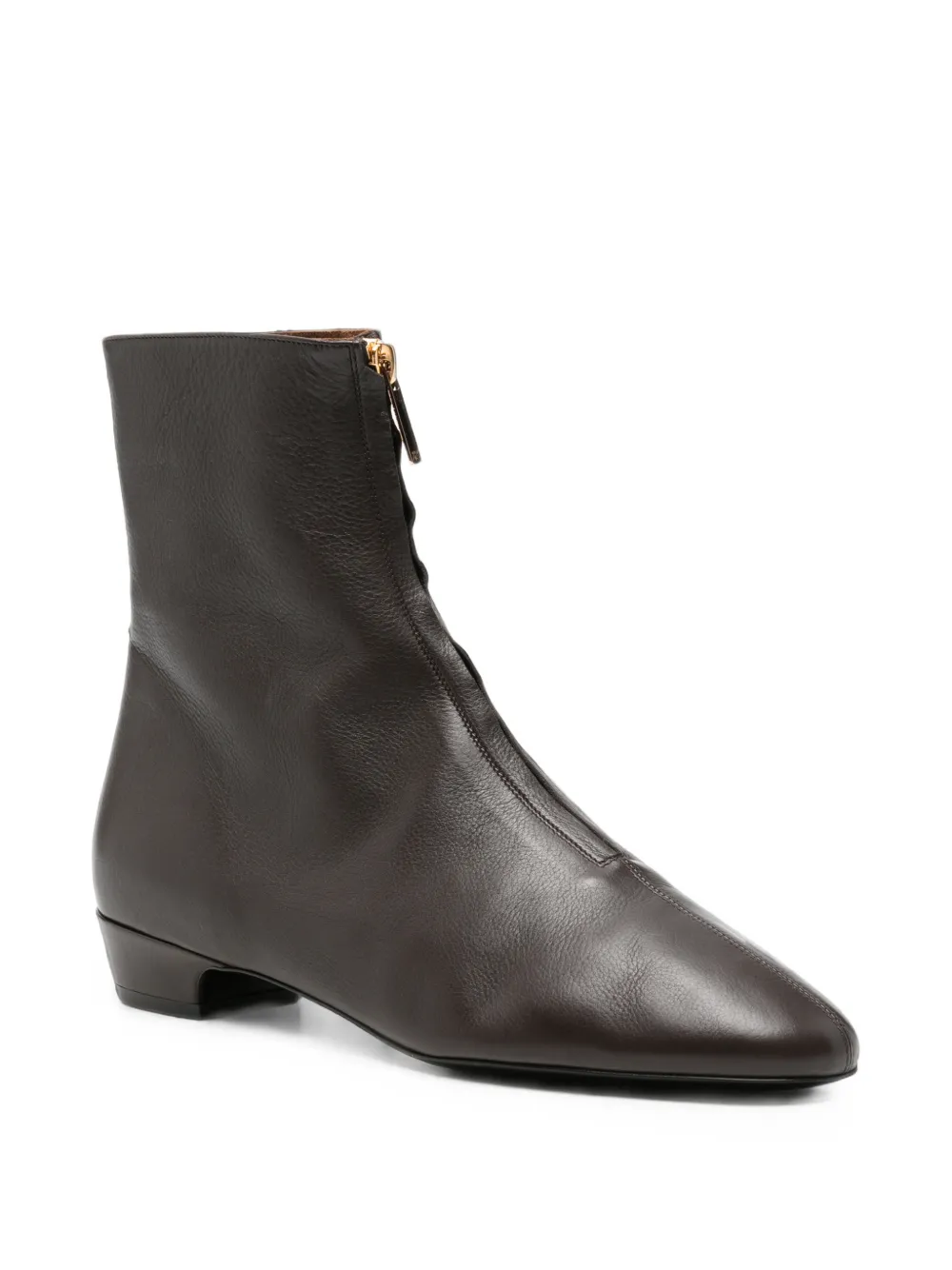 Herbert Levine Easy Does It Leather Boots in Brown, view 2