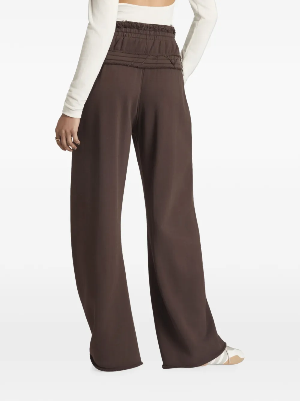 adidas drawstring frayed track pants Bruin