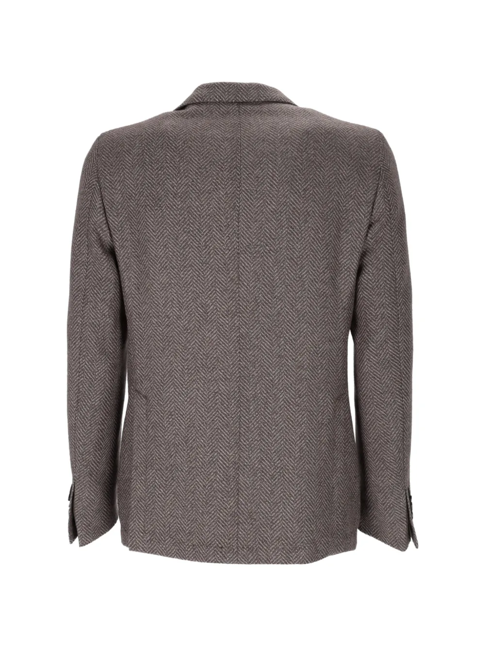 BRANDO herringbone-pattern blazer Bruin