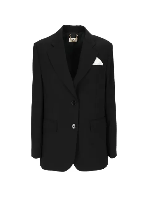 Elisabetta Franchi blazer à simple boutonnage