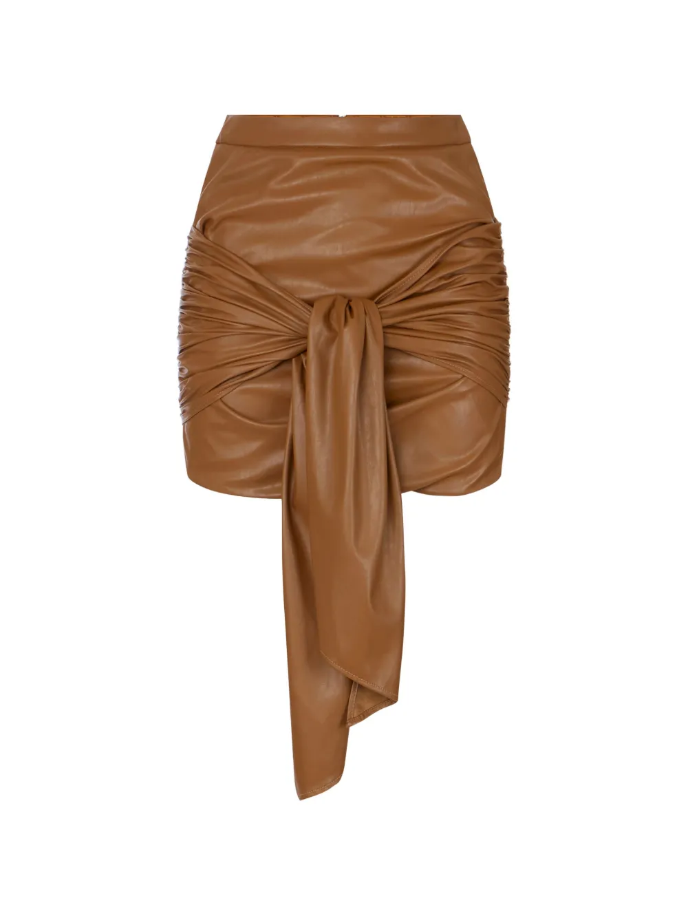Elisabetta Franchi Mini-rok met sjerp Bruin