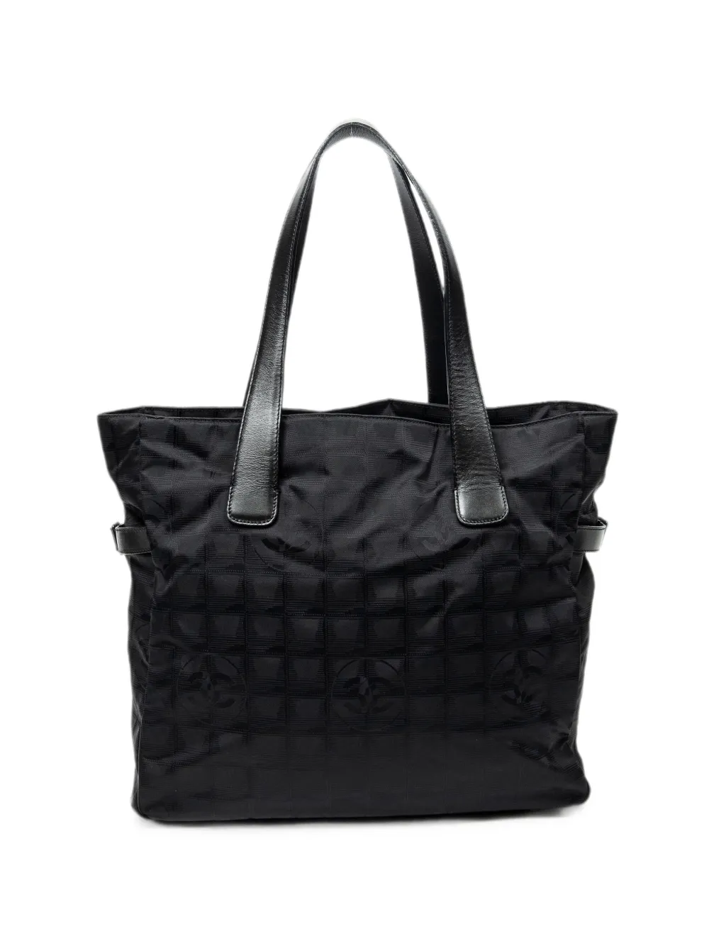 CHANEL Pre-Owned large New Travel Line tote bag - Black