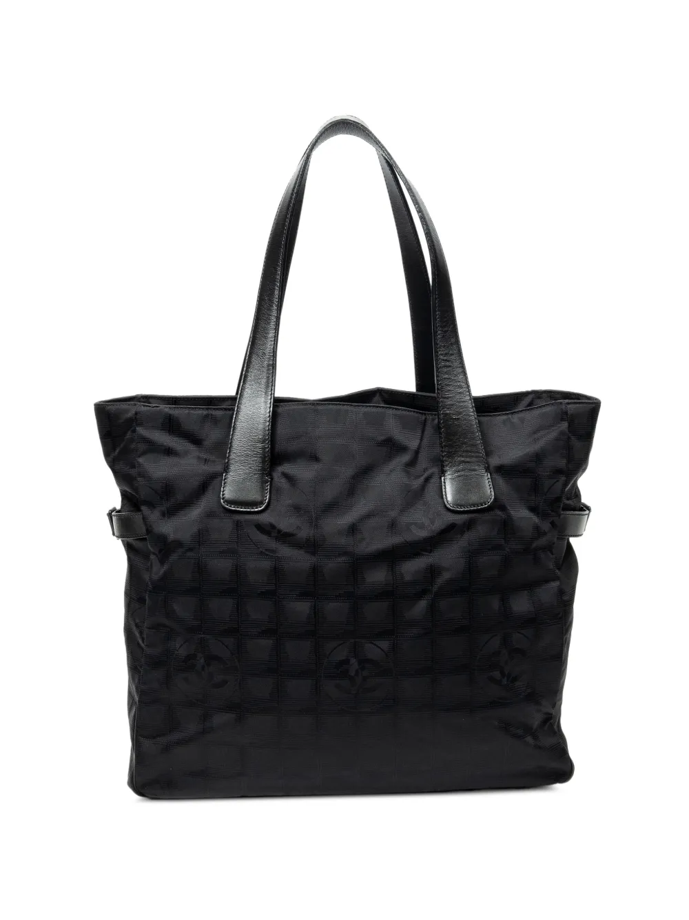 CHANEL Pre-Owned large New Travel Line tote bag - Nero