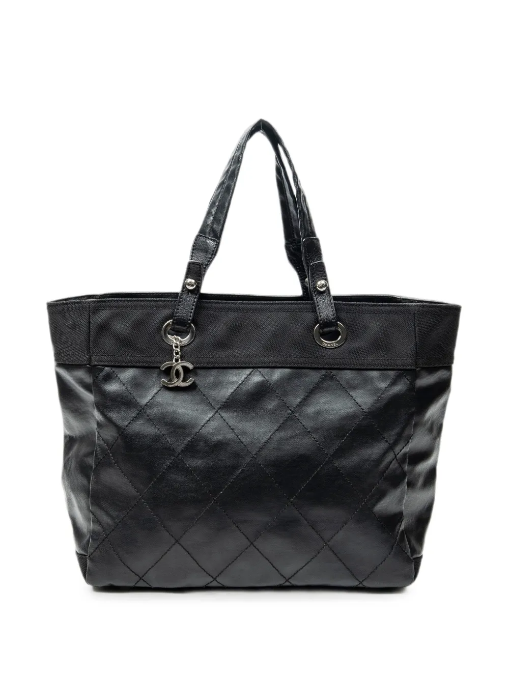 CHANEL Pre-Owned Paris Biarritz leather tote bag - Black