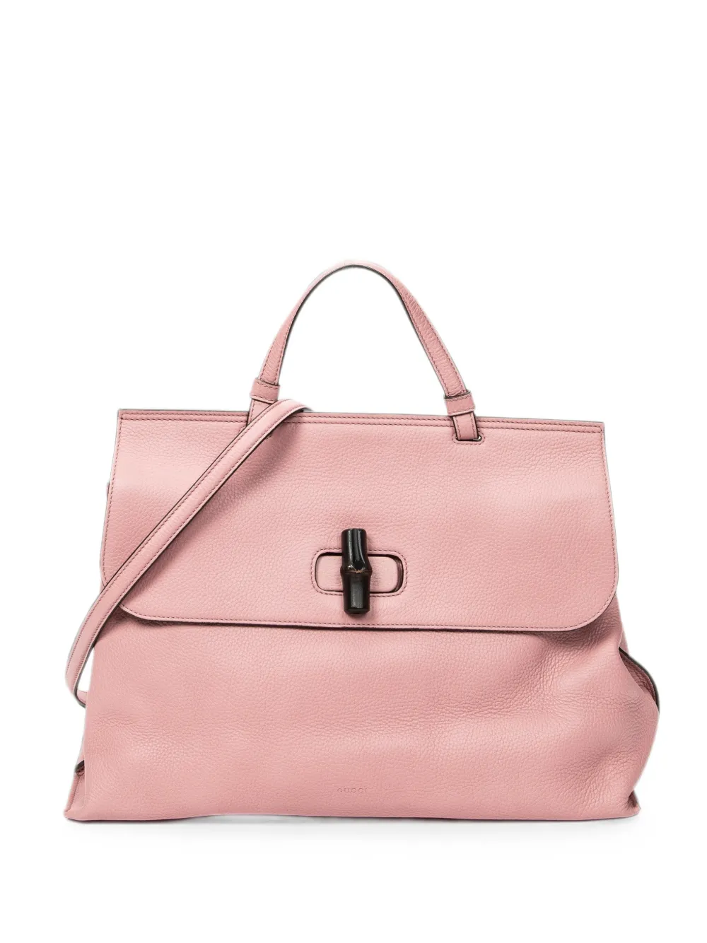 Gucci Pre-Owned Bamboo Daily large shoulder bag - Rosa