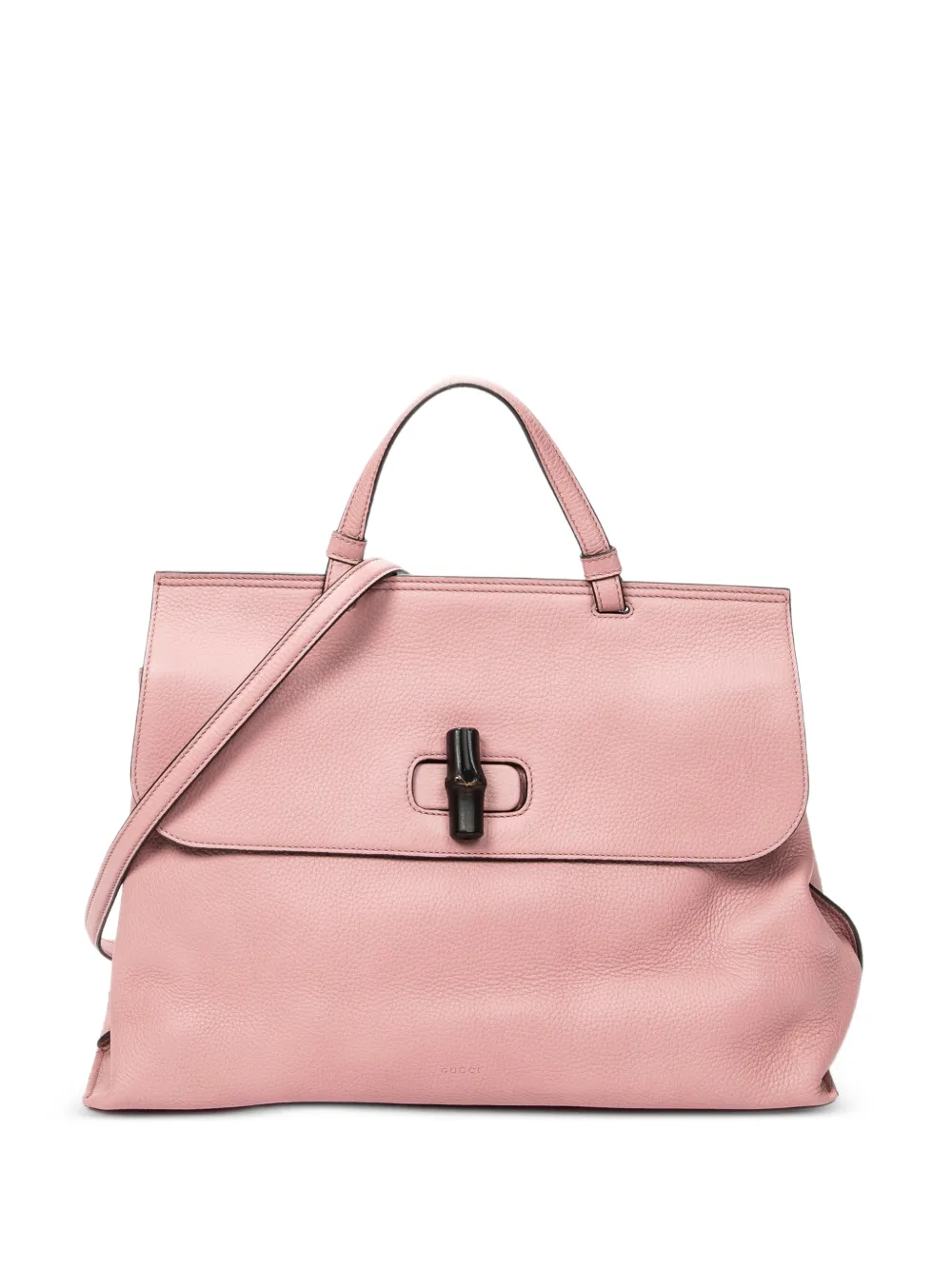 Gucci Pre-Owned Bamboo Daily large shoulder bag - Pink