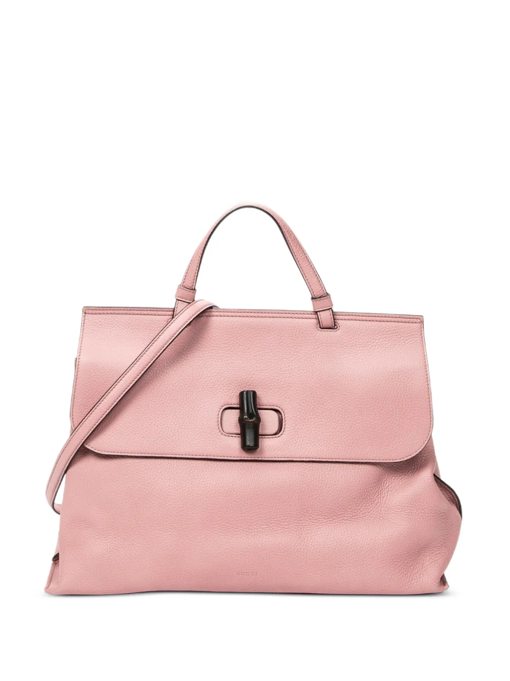 Gucci Pre-Owned Bamboo Daily large shoulder bag - Rosa