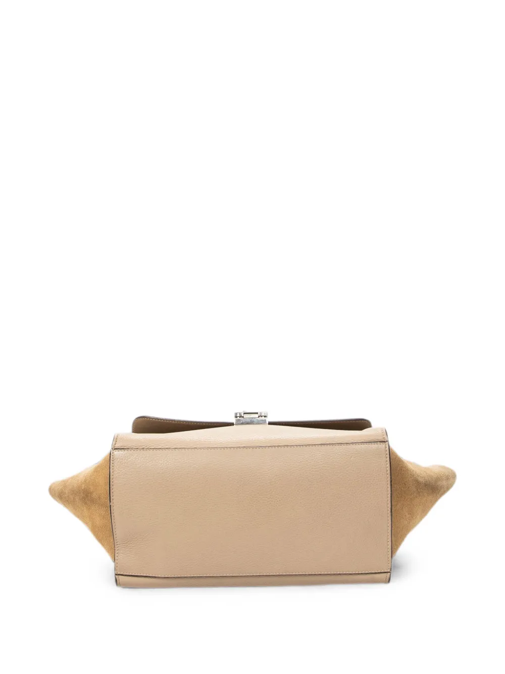 Celine Pre-Owned Kleine Trapeze schoudertas Beige
