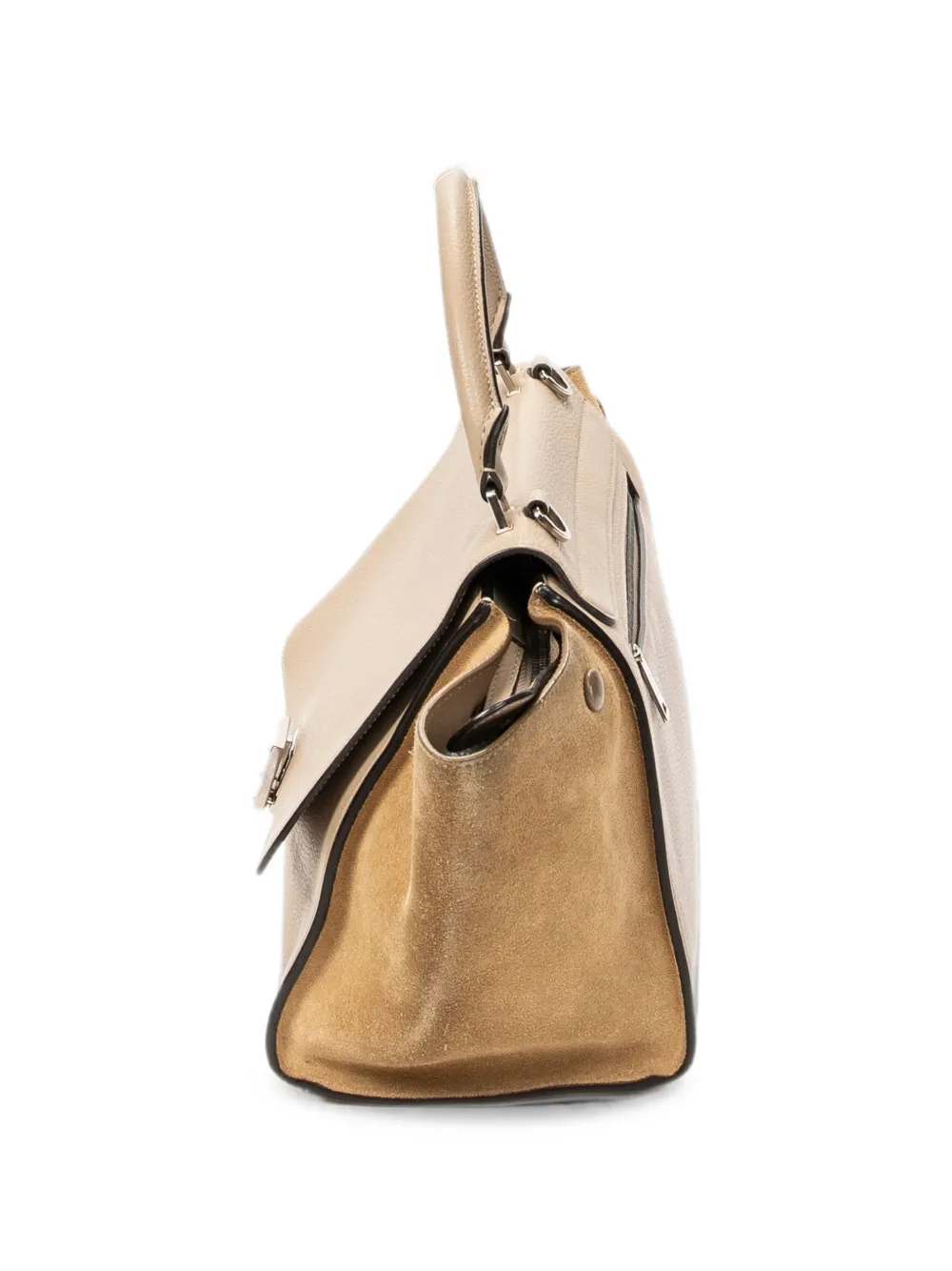 Celine Pre-Owned Kleine Trapeze schoudertas Beige