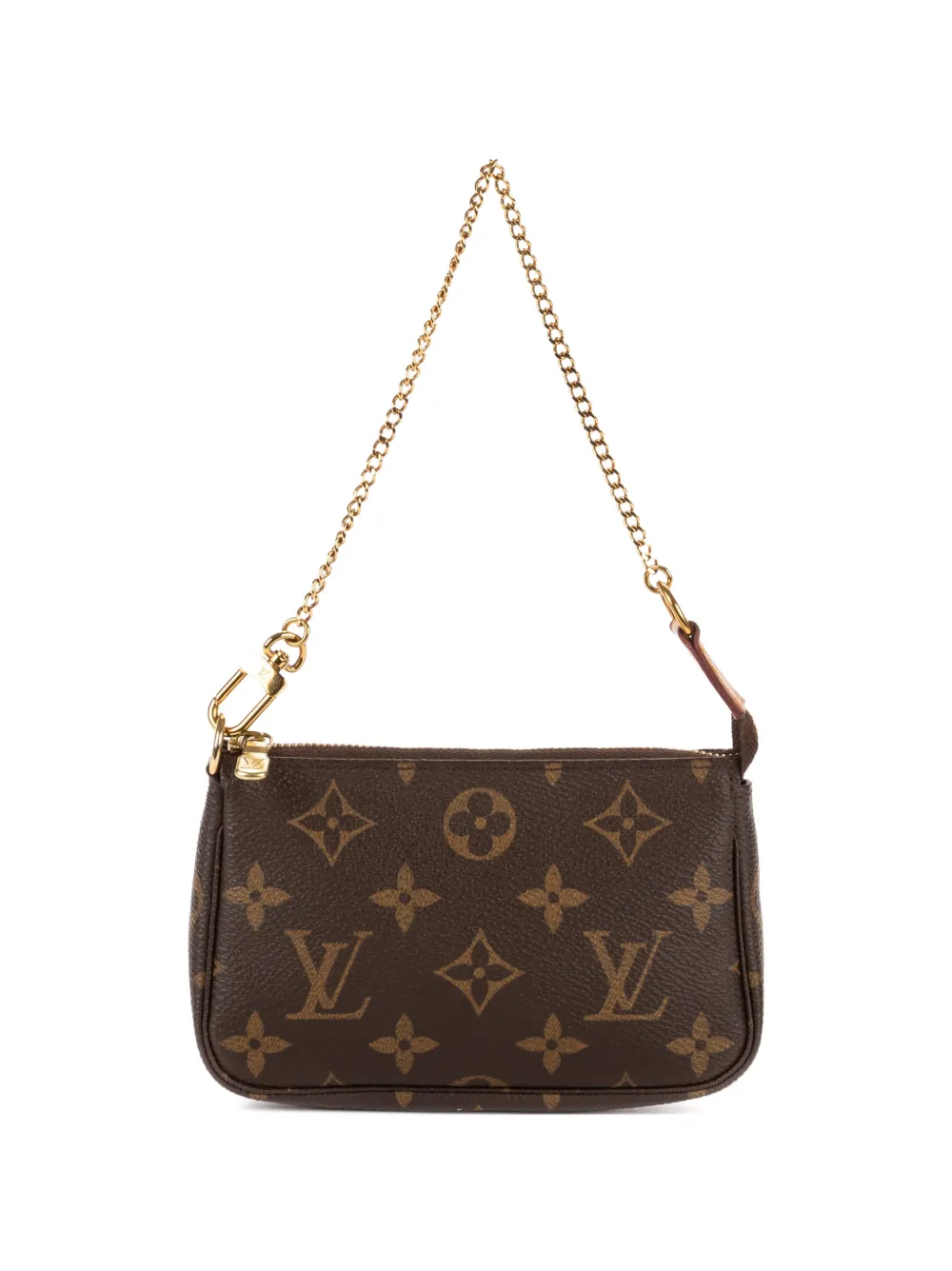Louis Vuitton Pre-Owned Mini Pochette shoulder bag - Braun