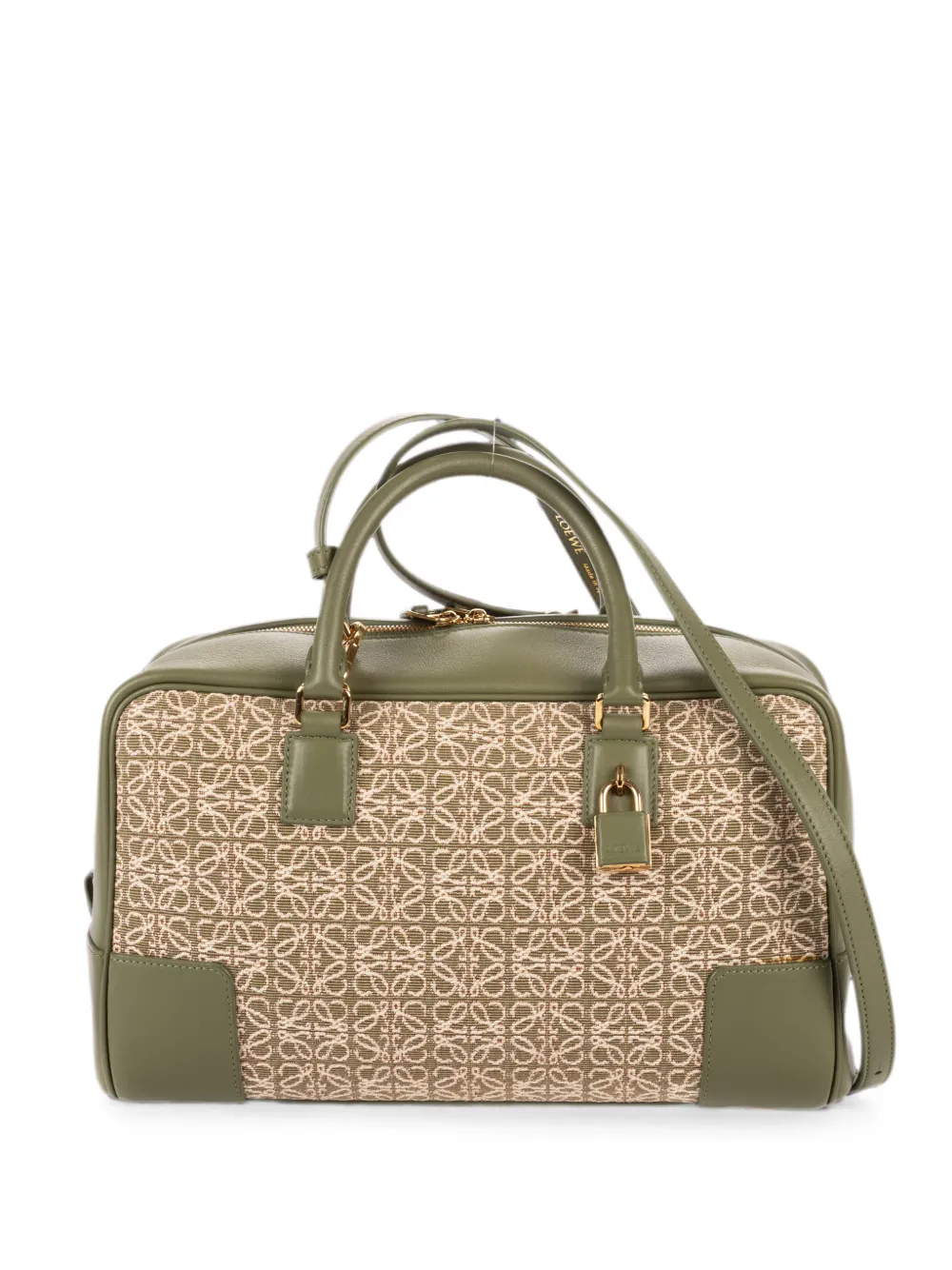 Loewe Pre-Owned 28 Amazona Anagram tote bag - Grün