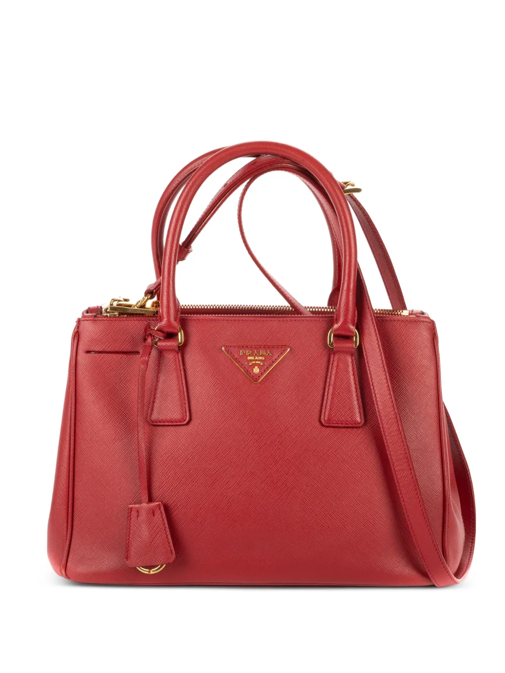 Prada Pre-Owned Galleria double-zip tote bag - Red