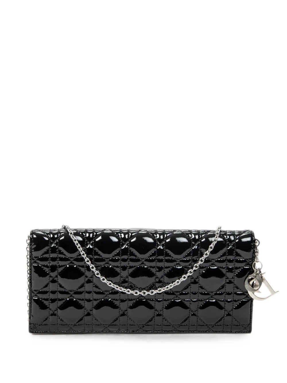 Christian Dior Pre-Owned Lady Dior Cannage clutch bag - Black