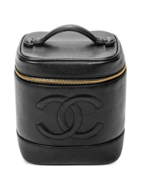CHANEL Pre-Owned cosmetiquera Timeless de piel