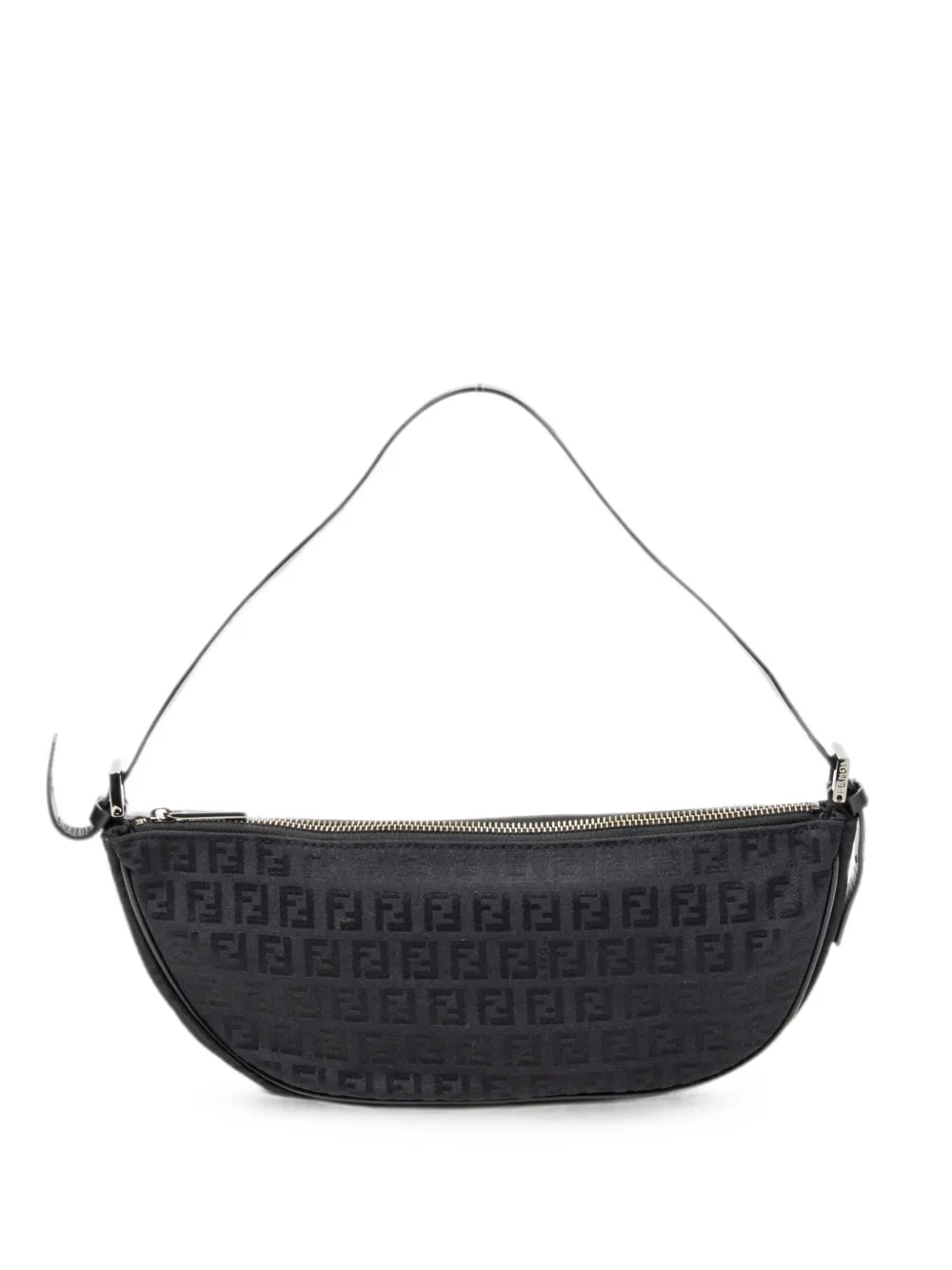 Fendi Pre-Owned Borsa a spalla Zucca Boat - Nero