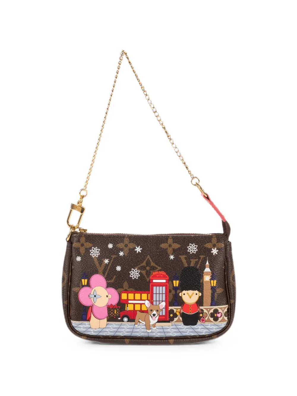 Louis Vuitton Pre-Owned mini Pochette Animation London shoulder bag - Brown