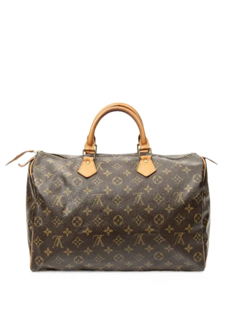 Louis Vuitton Pre-Owned 35 Speedy Monogram-pattern tote bag