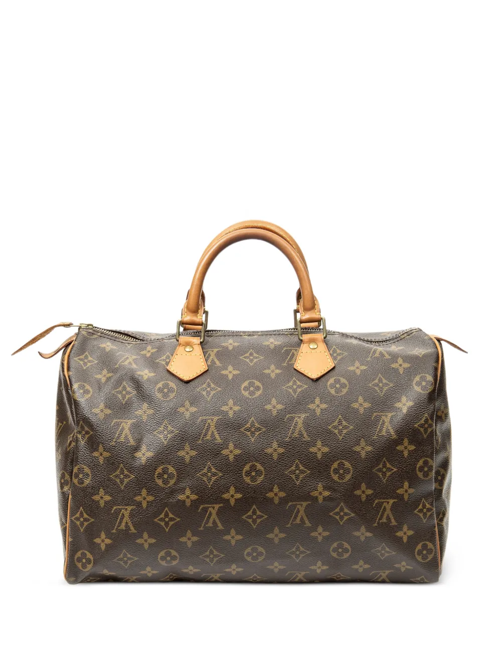 Louis Vuitton Pre-Owned 35 Speedy Monogram-pattern tote bag - Brown