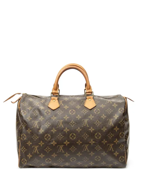 Louis Vuitton Pre-Owned 35 Speedy Monogram-pattern tote bag