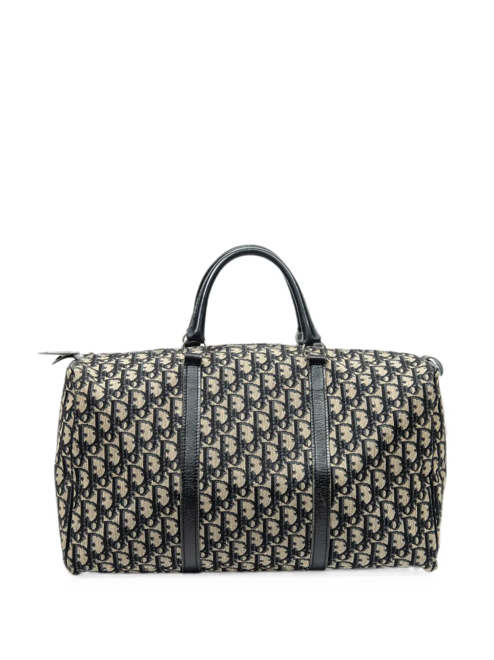 Dior Medium Boston Oblique-pattern Tote Bag
