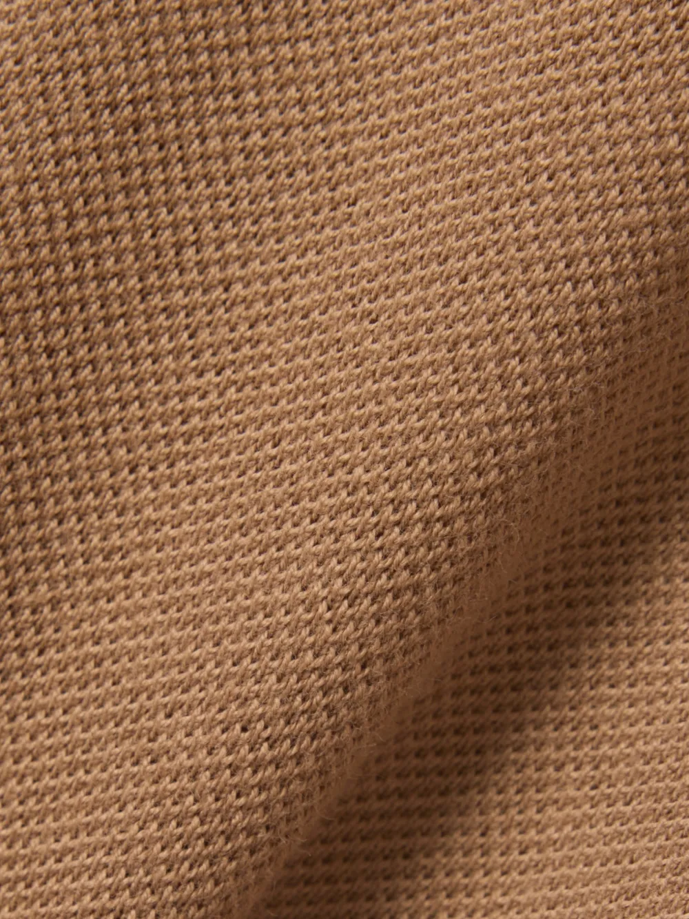 Lacoste Piqué polojurk met riem Bruin