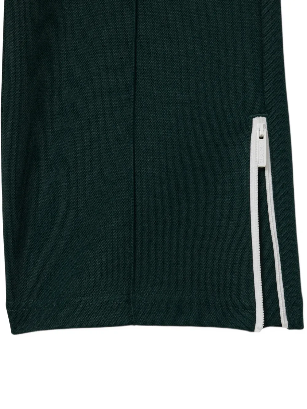 Lacoste Trainingsbroek met logo-patch en ritsdetail Groen