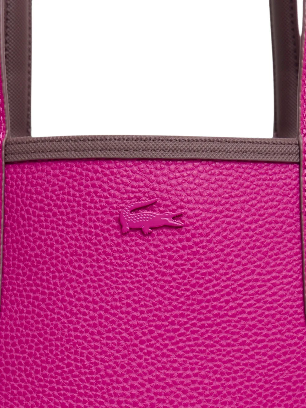 Lacoste Anna omkeerbare shopper met buidel Roze