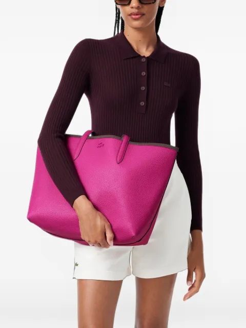 Lacoste Anna reversible tote bag with pouch