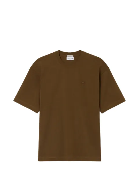 Lacoste logo-patch T-shirt