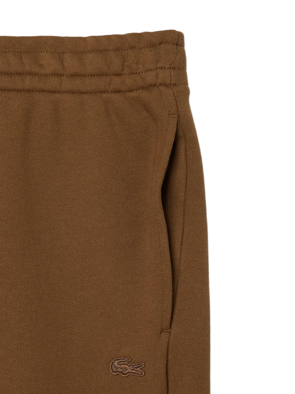 Lacoste Trainingsbroek met logopatch Bruin