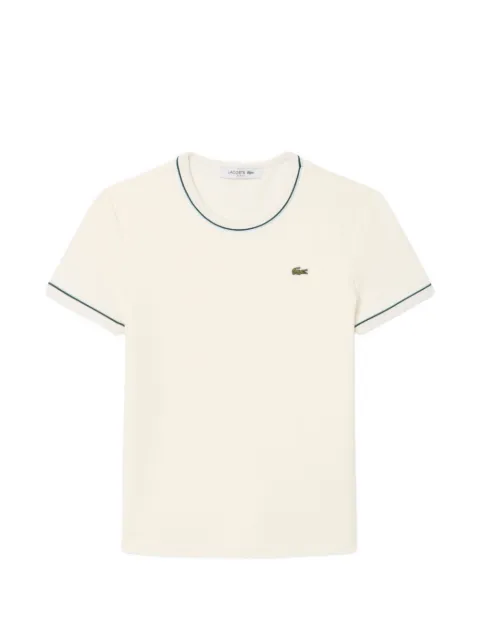 Lacoste contrast-trim jersey T-shirt