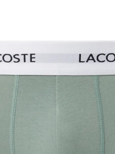 Lacoste 3-pack stretch cotton trunks