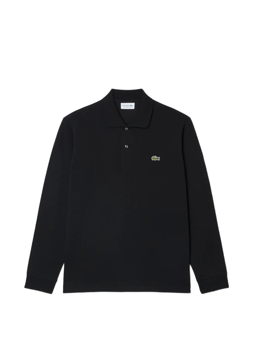Lacoste classic fit L.12.12 LIGHT long sleeved polo shirt - Nero