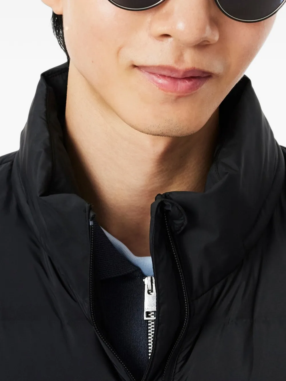 Lacoste Commuter quilted puffer jacket Zwart