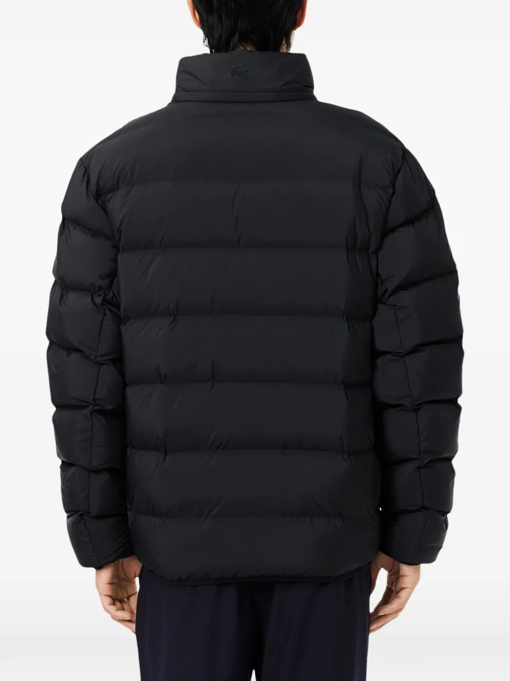 Lacoste Commuter quilted puffer jacket Zwart
