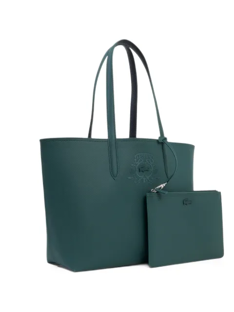 Lacoste reversible tote with pouch