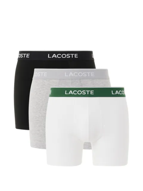 Lacoste logo-waistband boxers (set of three) 