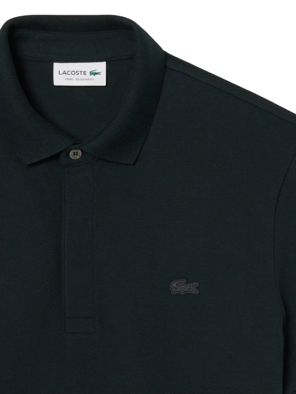 Lacoste Poloshirt met logopatch Groen