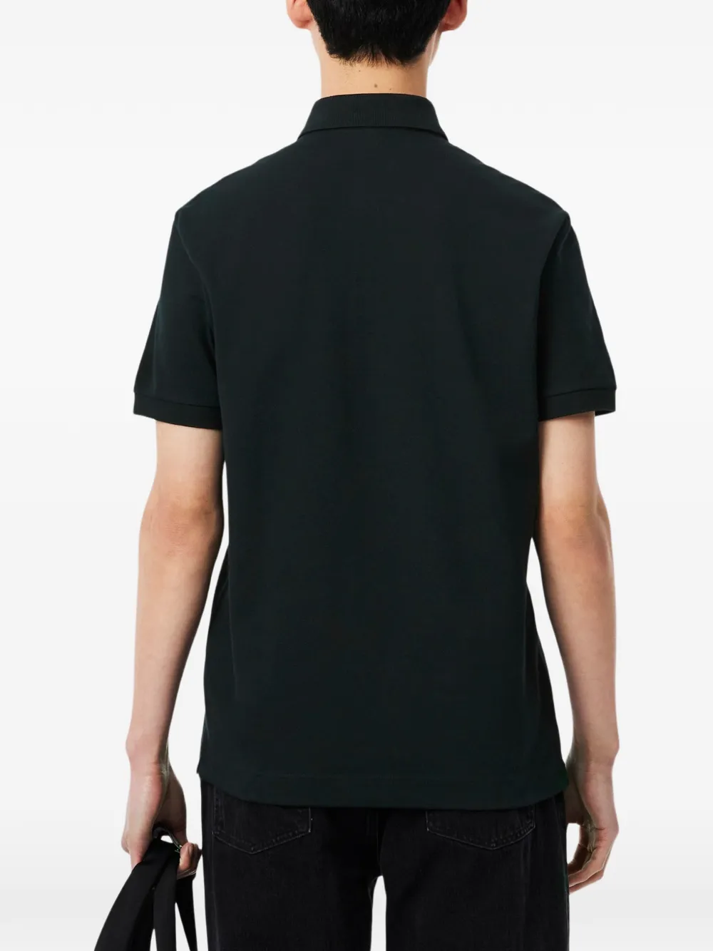 Lacoste Poloshirt met logopatch Groen