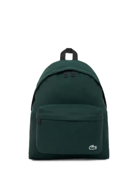 Lacoste logo-patch backpack